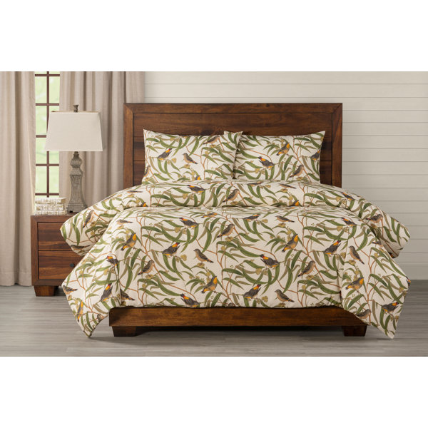 Smithsonian Bird Print Duvet Cover Set Wayfair
